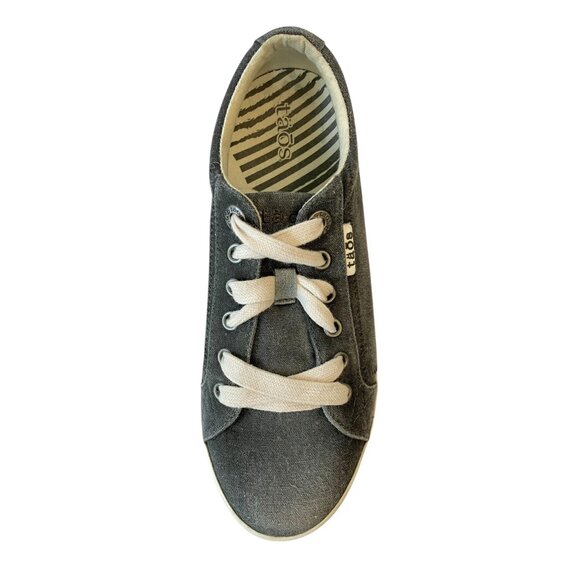 Taos Star Canvas Women's Gray Wash Arch Support Orthotic Comfort Sneakers Sz 7.5 - Picture 10 of 16